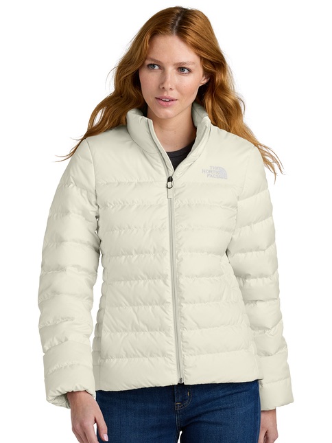 Nwt Tnf Women’s Down Hybrid Jacket - Large - Vintage White